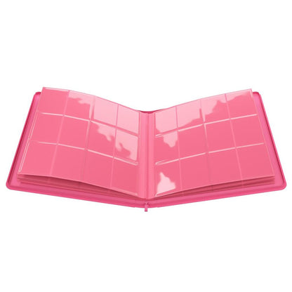 GameGenic CLASSEUR Zip-Up Portfolio 24 pochettes Rose