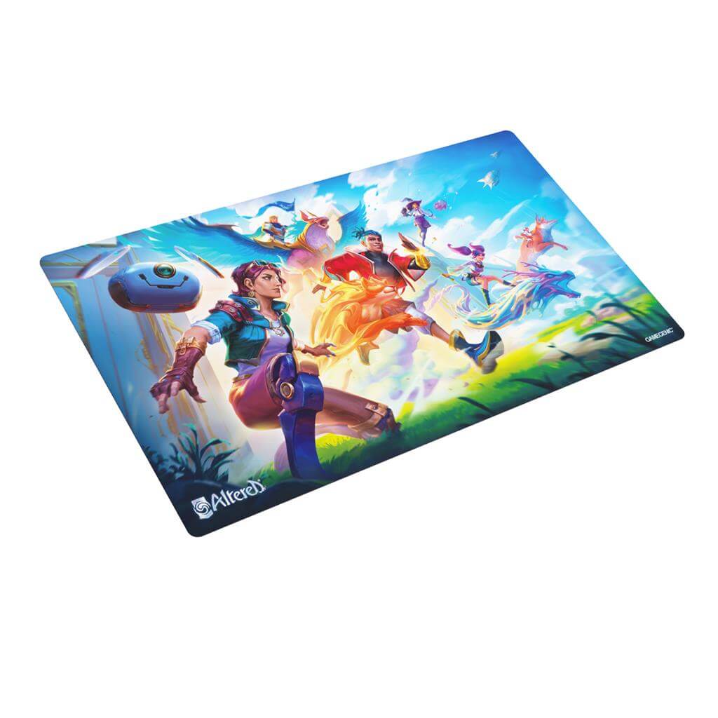 Accessoires Bring your Altered® adventure to your gaming table! This premium quality, full color printed, and officially licensed Altered® Prime Playmat is a must-have accessory for every passionate gamer! Available in three premium-quality prints of asto