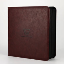 Gemloader Premium Graded Card Binder for Slabs [28 slots – 2x2 Layout] Rich Auburn