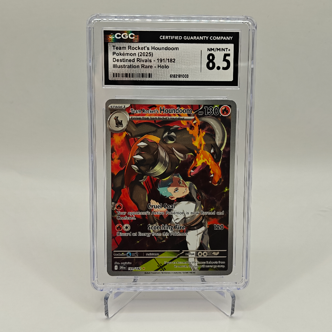 Team Rocket's Houndoom - Destined Rivals - 191/182 - CGC 8,5