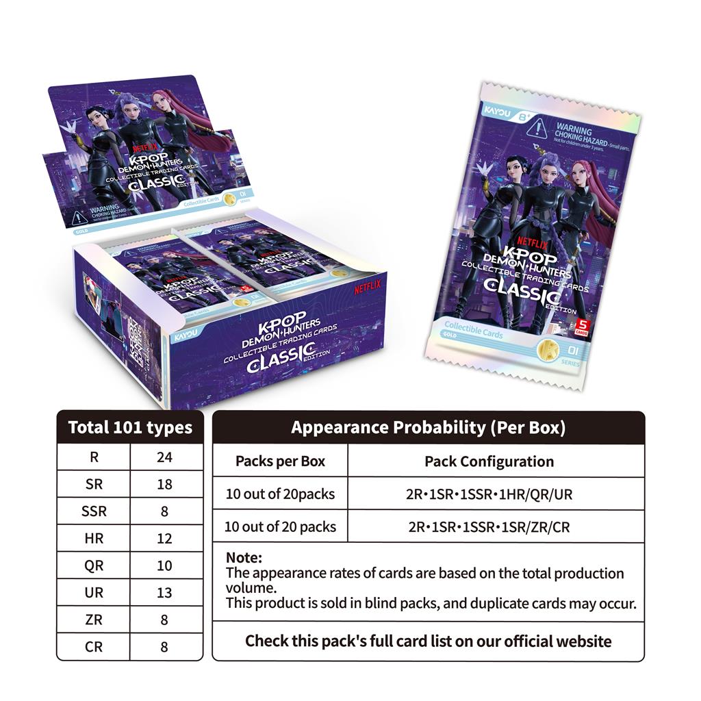 KPop Demon Hunters Classic Edition Booster Pack