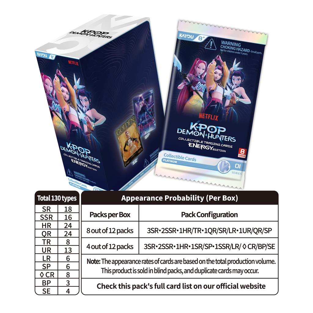 KPop Demon Hunters Energy Edition Booster Box