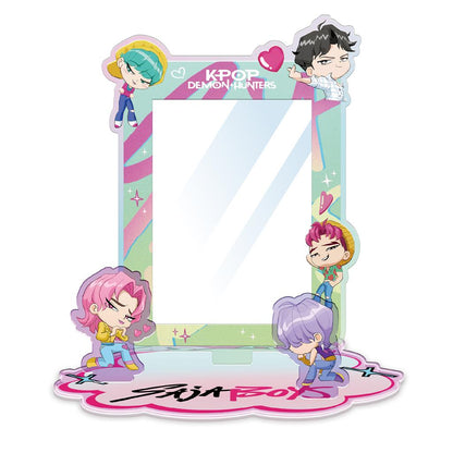 KPop Demon Hunters Acrylic Card Frame Saja Boys