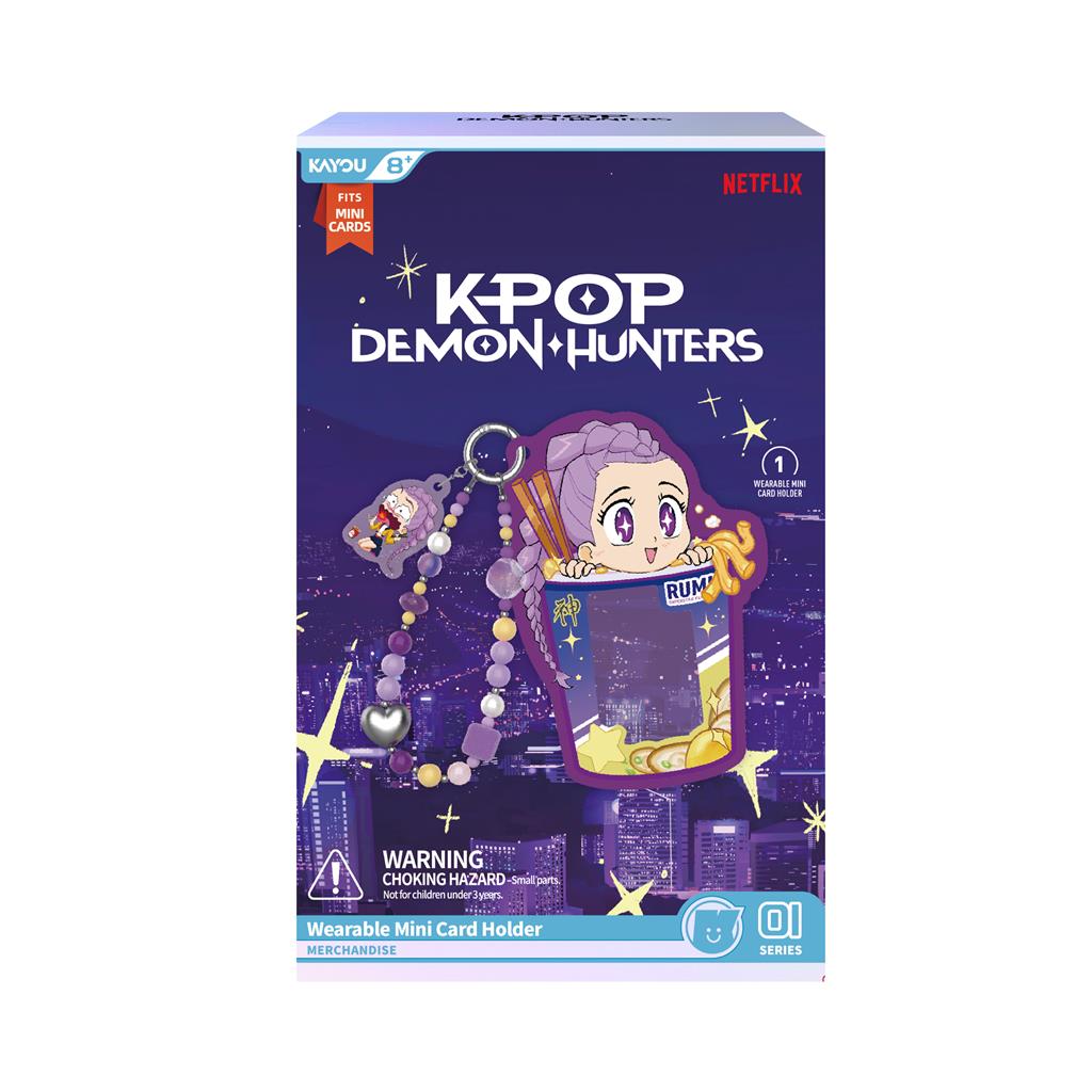 KPop Demon Hunters Beaded Mini Card Sleeve