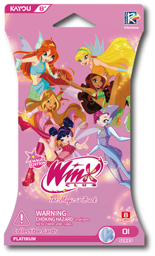Winx Club Magic Edition Booster Pack Blister