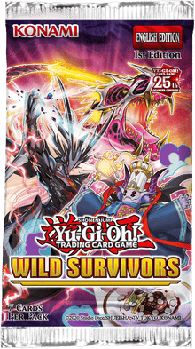 Yu-Gi-Oh Wild Survivors is een set bestaande uit 60 kaarten en biedt nieuwe boeiende strategieën die duels kunnen domineren. Elk thema heeft een unieke stijl om te ontdekken, kies de stijl die bij jou past! Wild Survivors introduceert nieuwe Dinosaurmonst