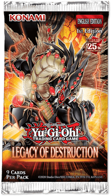 Yu-Gi-Oh Een nieuwe golf van legendarische kracht! De Legacy of Destruction Booster Box blaast klassieke Duels nieuw leven in en introduceert krachtige, nieuwe kaarten! Herbeleef het emotionele laatste Duel tussen Yugi Muto en Atem met vernieuwde versies