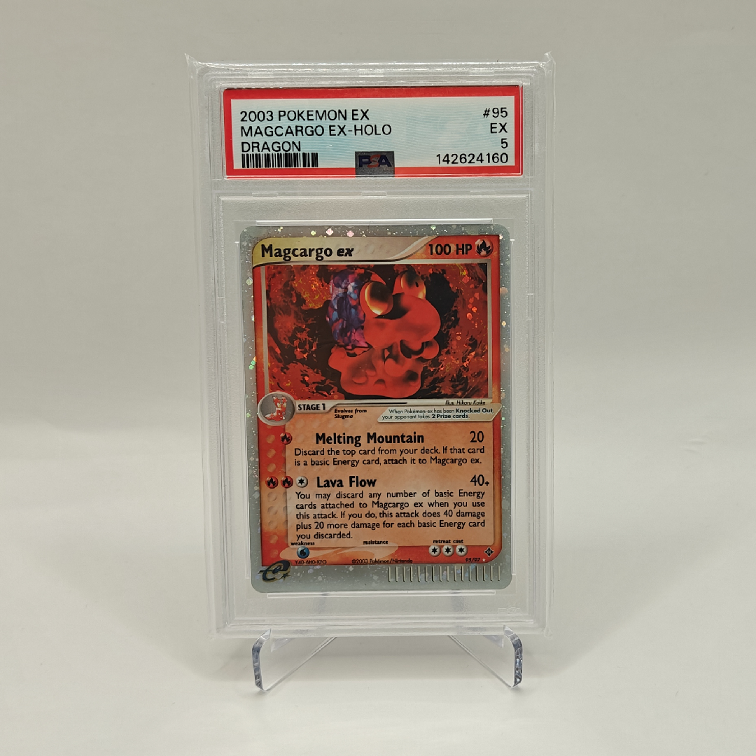 Magcargo ex - EX Dragon - 95/97 - PSA 5
