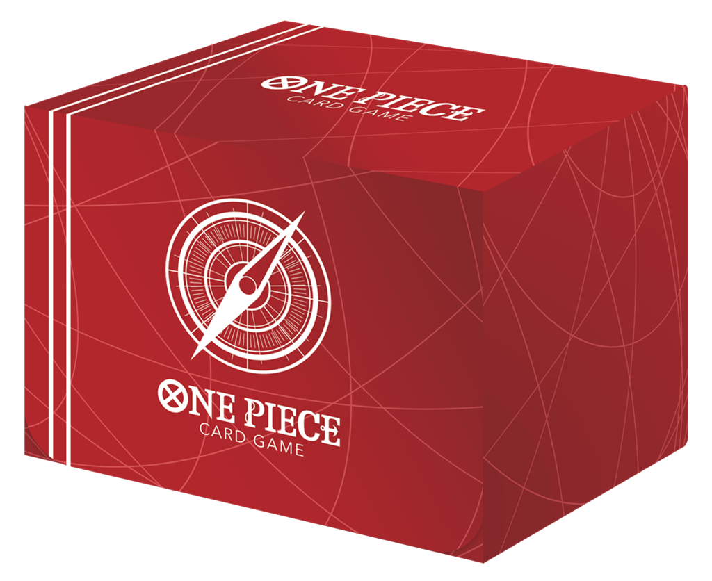 One Piece Clear Card Case Standard Red