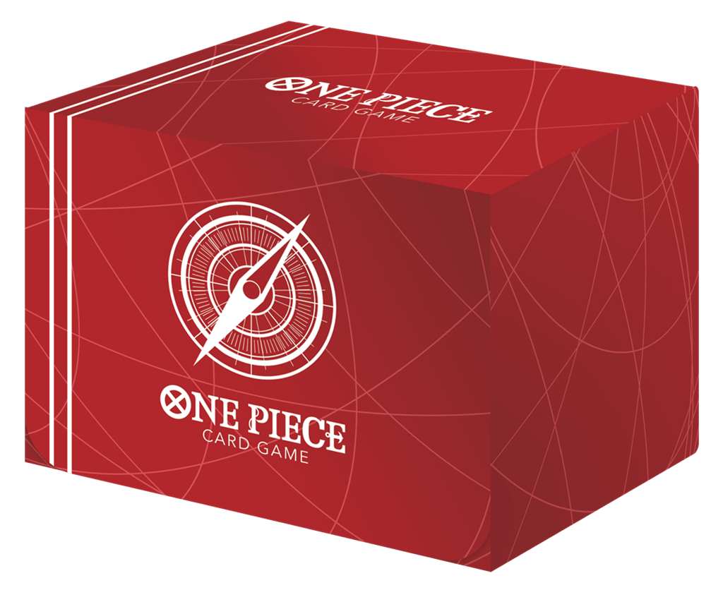 One Piece Een rode One Piece Deckbox voor jouw One Piece kaarten. Bevat 1 deckbox en 1 divider.