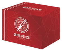 One Piece Een rode One Piece Deckbox voor jouw One Piece kaarten. Bevat 1 deckbox en 1 divider.