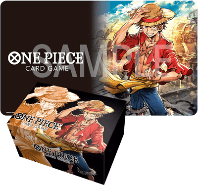 One Piece Playmat and Storage Box Monkey D Luffy