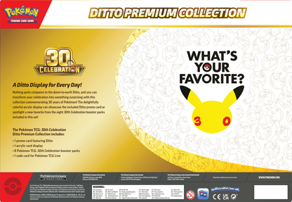 Pokémon TCG: 30th Celebration Ditto Premium Collection