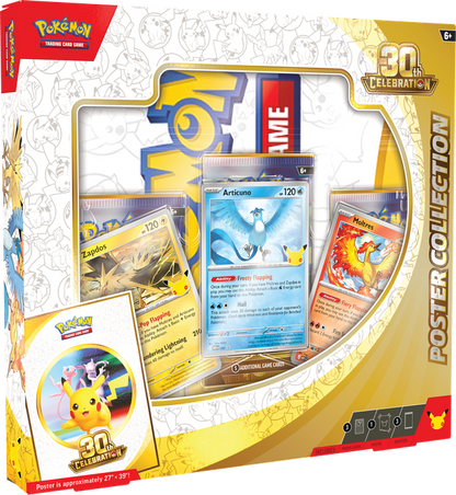 Pokémon TCG: 30th Celebration Poster Collection