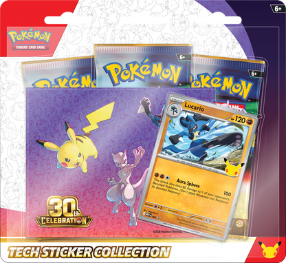 Pokémon TCG: 30th Celebration Tech Sticker Collection