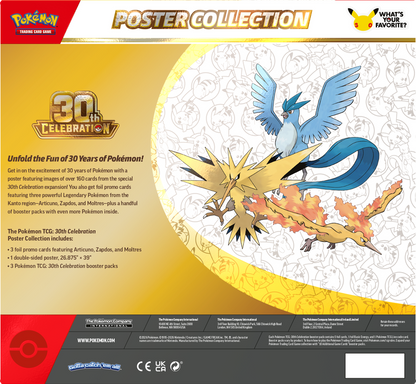 Pokémon TCG: 30th Celebration Poster Collection