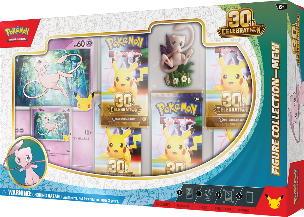Pokémon TCG: 30th Celebration Figure Collection