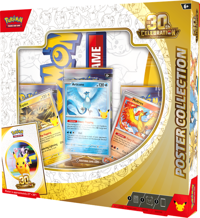 Pokémon TCG: 30th Celebration Poster Collection