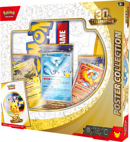 Pokémon TCG: 30th Celebration Poster Collection