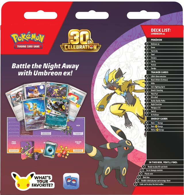 Pokémon TCG: 30th Celebration Battle Deck