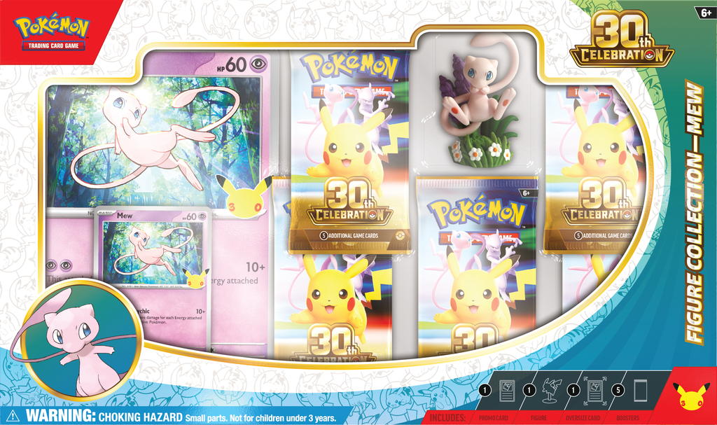 Pokémon TCG: 30th Celebration Figure Collection