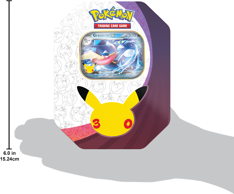 Pokémon TCG: 30th Celebration ex Tin