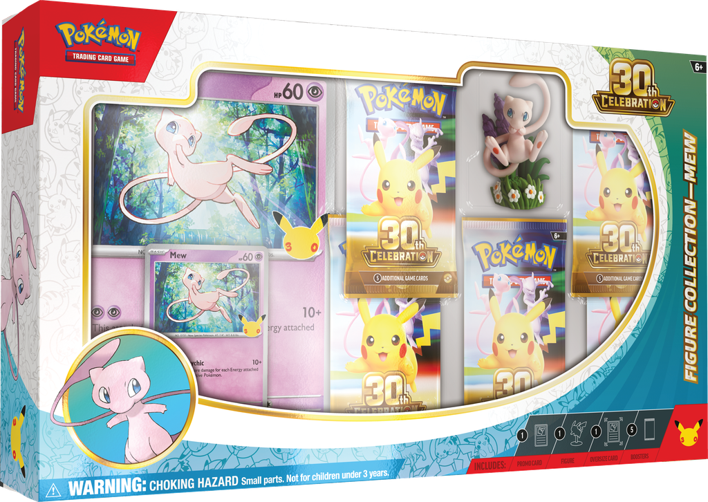 Pokémon TCG: 30th Celebration Figure Collection