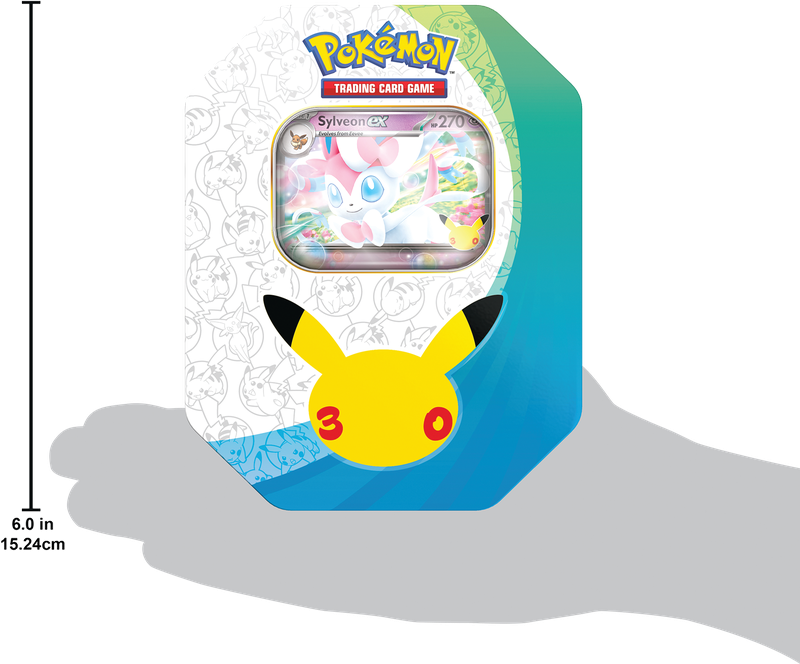Pokémon TCG: 30th Celebration ex Tin