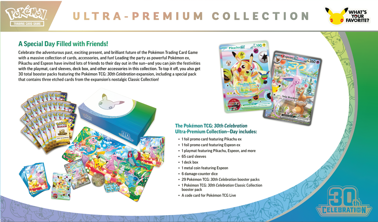 Pokémon TCG: 30th Celebration Ultra Premium Collection