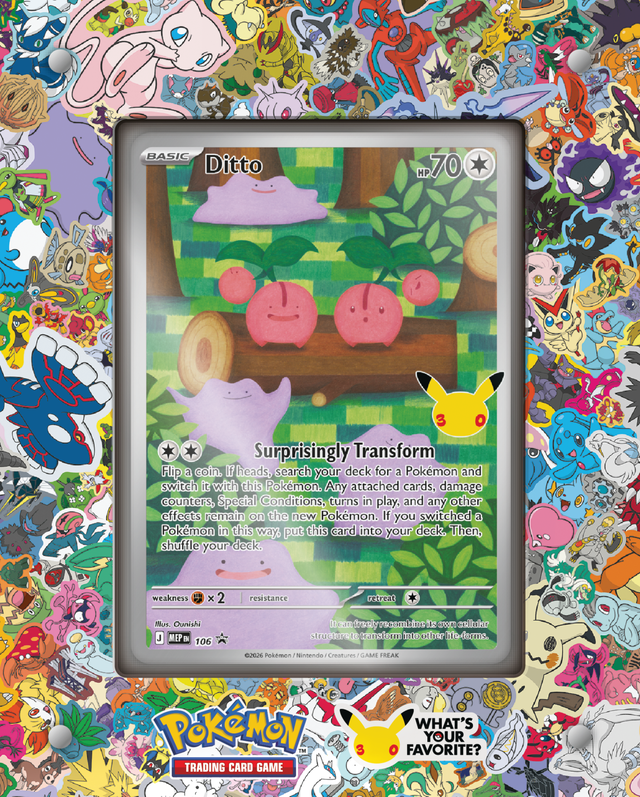 Pokémon TCG: 30th Celebration Ditto Premium Collection