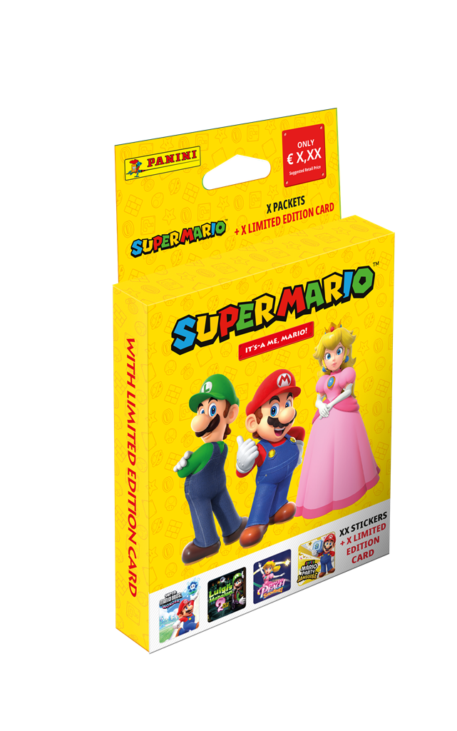 Panini Super Mario Sticker 2 Ecoblister