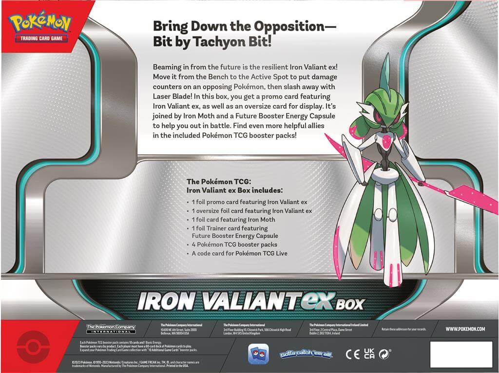 Iron Valiant/Roaring Moon ex Box
