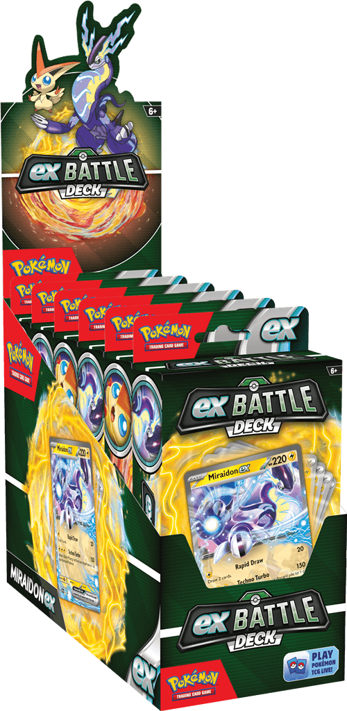 POK TCG ex Battle Decks Miraidon/Victini