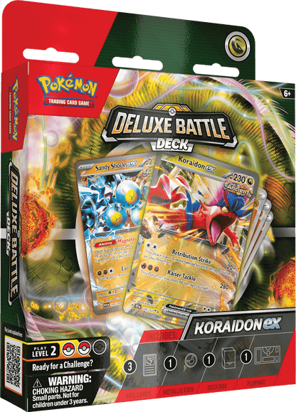 Pokémon Een luxe uitdaging voor je tegenstander!De nieuwe Pokémon TCG: Deluxe Battle Decks zijn een stap omhoog voor spelers die klaar zijn voor een uitdaging, met geavanceerdere strategieën en extra power kaarten. Elk deck van 60 kaarten bevat 3 foil kaa