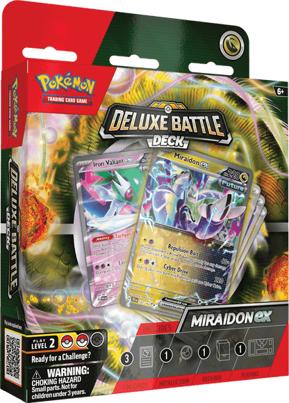 Pokémon Een luxe uitdaging voor je tegenstander!De nieuwe Pokémon TCG: Deluxe Battle Decks zijn een stap omhoog voor spelers die klaar zijn voor een uitdaging, met geavanceerdere strategieën en extra power kaarten. Elk deck van 60 kaarten bevat 3 foil kaa