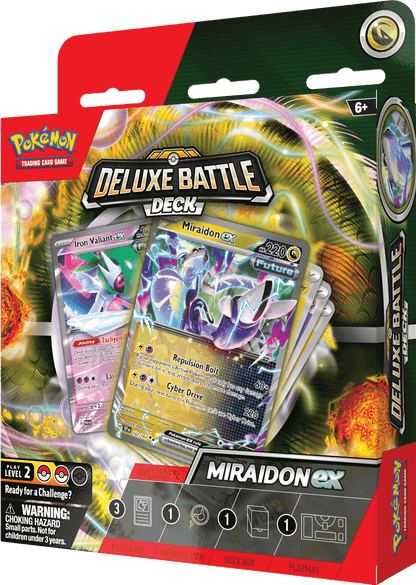 Pokémon Een luxe uitdaging voor je tegenstander!De nieuwe Pokémon TCG: Deluxe Battle Decks zijn een stap omhoog voor spelers die klaar zijn voor een uitdaging, met geavanceerdere strategieën en extra power kaarten. Elk deck van 60 kaarten bevat 3 foil kaa