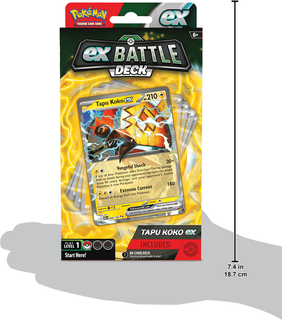 Pokémon TCG ex Battle Decks - Iron Leaves/Tapu Koko