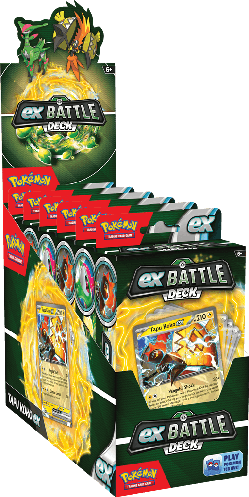 Pokémon TCG ex Battle Decks - Iron Leaves/Tapu Koko