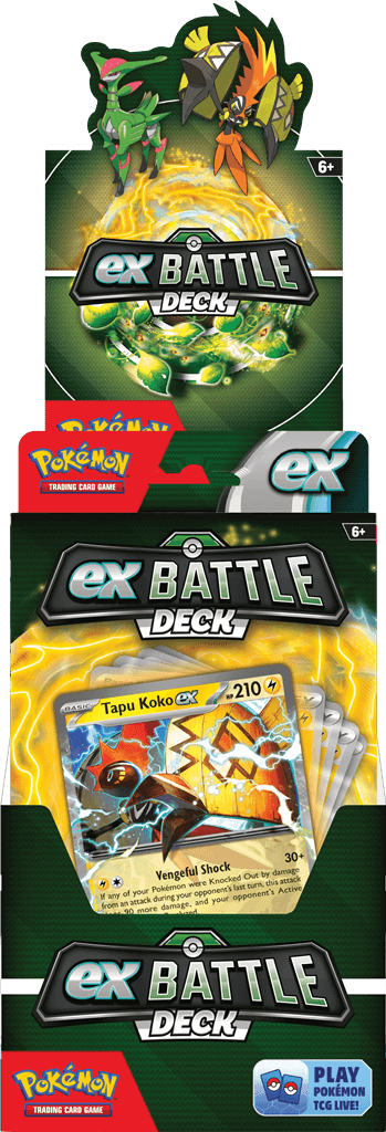 Pokémon TCG ex Battle Decks - Iron Leaves/Tapu Koko