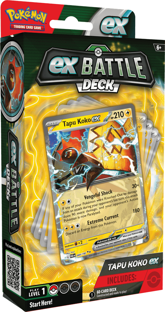 Pokémon TCG ex Battle Decks - Iron Leaves/Tapu Koko