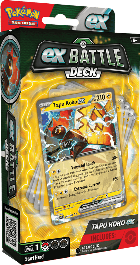 Pokémon TCG ex Battle Decks - Iron Leaves/Tapu Koko