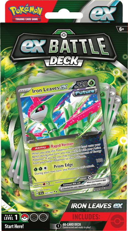 Pokémon Machtige Pokémon ex strijden voor de overwinning!Machtige Pokémon ex staan klaar om het slagveld op te stormen in de nieuwe Pokémon TCG: ex Battle Decks! Elk deck van 60 kaarten wordt geleid door een uitzonderlijke Pokémon ex en bevat alles wat je