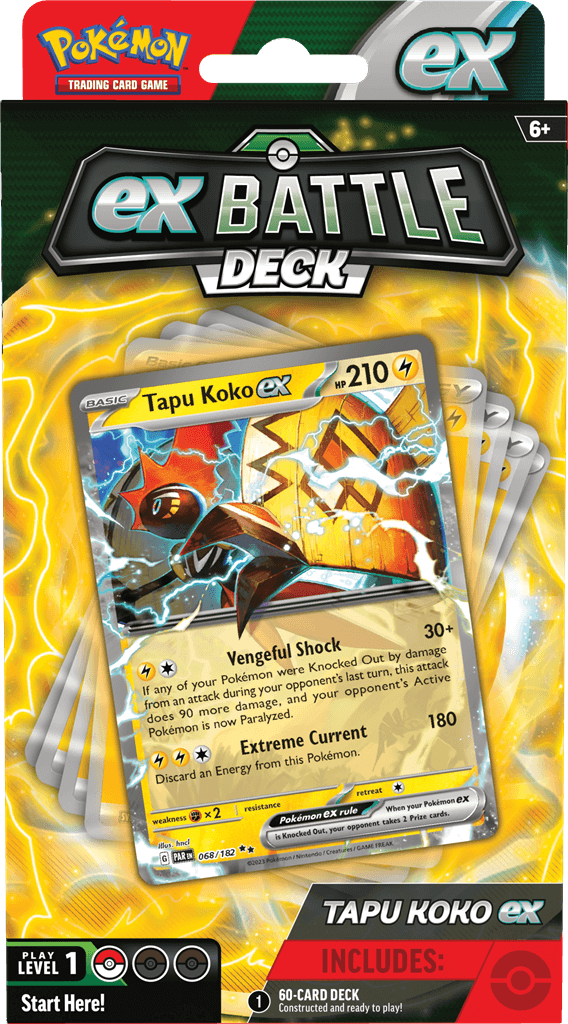 Pokémon TCG ex Battle Decks - Iron Leaves/Tapu Koko