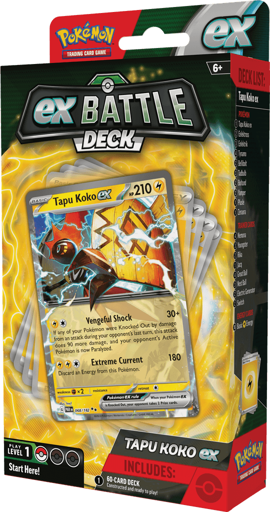 Pokémon TCG ex Battle Decks - Iron Leaves/Tapu Koko