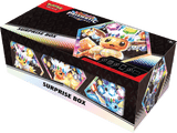 Vind 1 van de 9 promokaarten & meer in deze fantastische Surprise Box!Eevee en zijn Evolutions hebben allemaal unieke krachten om te ontdekken, en ze worden nog krachtiger als ze verschijnen als Pokémon ex! In deze Surprise Box krijg je een willekeurig ge