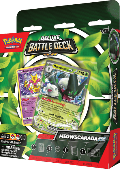 Pokémon Stap in de wereld van intense Pokémon-gevechten met het Pokemon Deluxe Battle Deck! Dit krachtige deck is ontworpen om trainers van elk niveau de ultieme vechtervaring te bieden en hen te helpen hun strategieën naar een hoger niveau te tillen.Het
