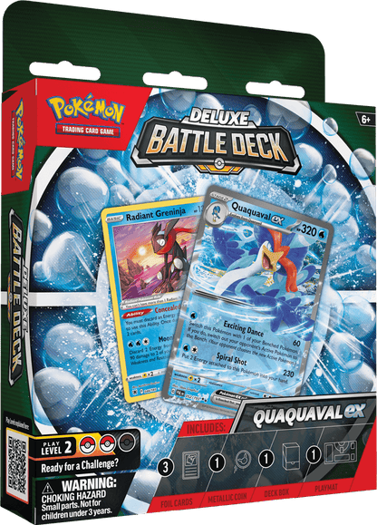 Pokémon Stap in de wereld van intense Pokémon-gevechten met het Pokemon Deluxe Battle Deck! Dit krachtige deck is ontworpen om trainers van elk niveau de ultieme vechtervaring te bieden en hen te helpen hun strategieën naar een hoger niveau te tillen.Het