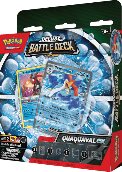 Pokémon Stap in de wereld van intense Pokémon-gevechten met het Pokemon Deluxe Battle Deck! Dit krachtige deck is ontworpen om trainers van elk niveau de ultieme vechtervaring te bieden en hen te helpen hun strategieën naar een hoger niveau te tillen.Het