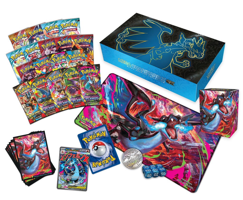Pokémon Collection Ultra Premium Dracaufeu-EX Méga-Évolution