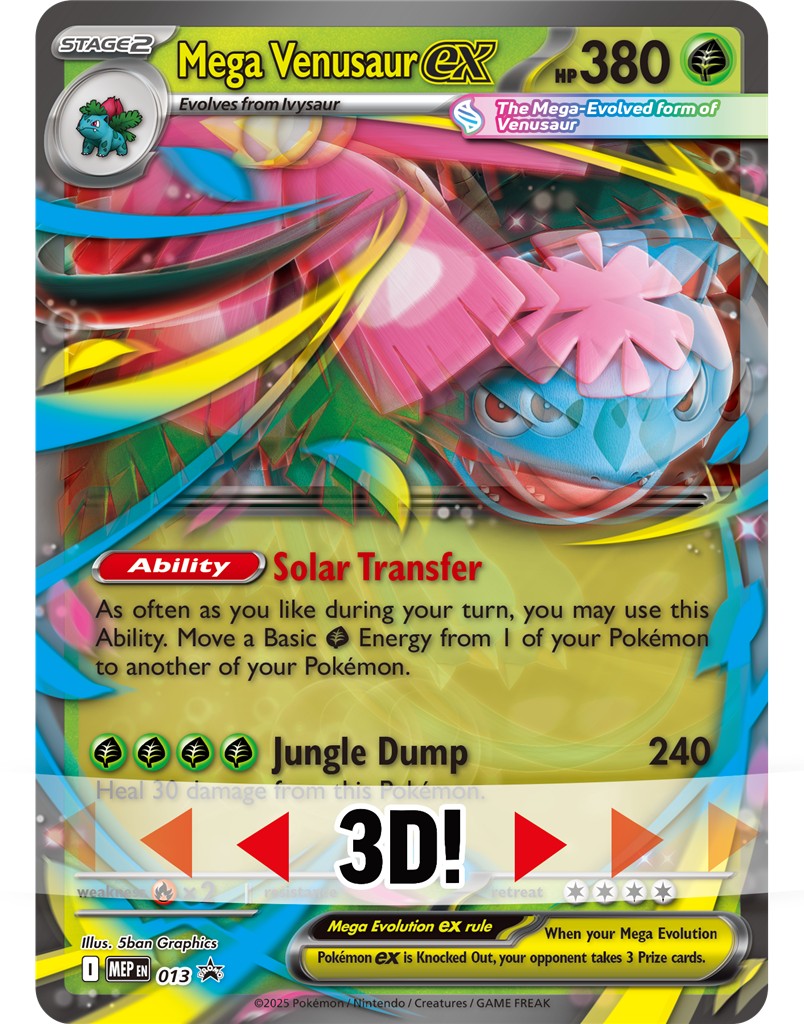 Pokémon Méga Florizarre ex Coffret Premium